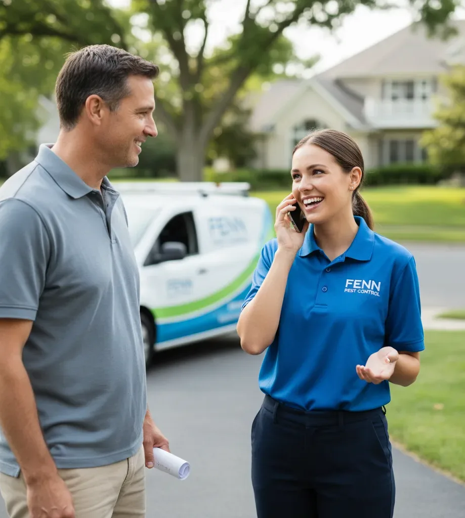 Fenn Pest Control customer support in Brockway